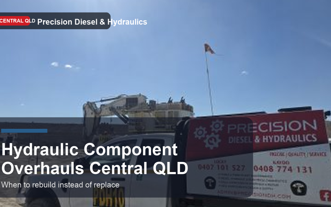 Hydraulic Component Overhauls Central QLD: When to Rebuild Instead of Replace